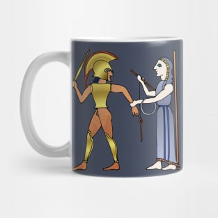 Hector and Andromache Mug